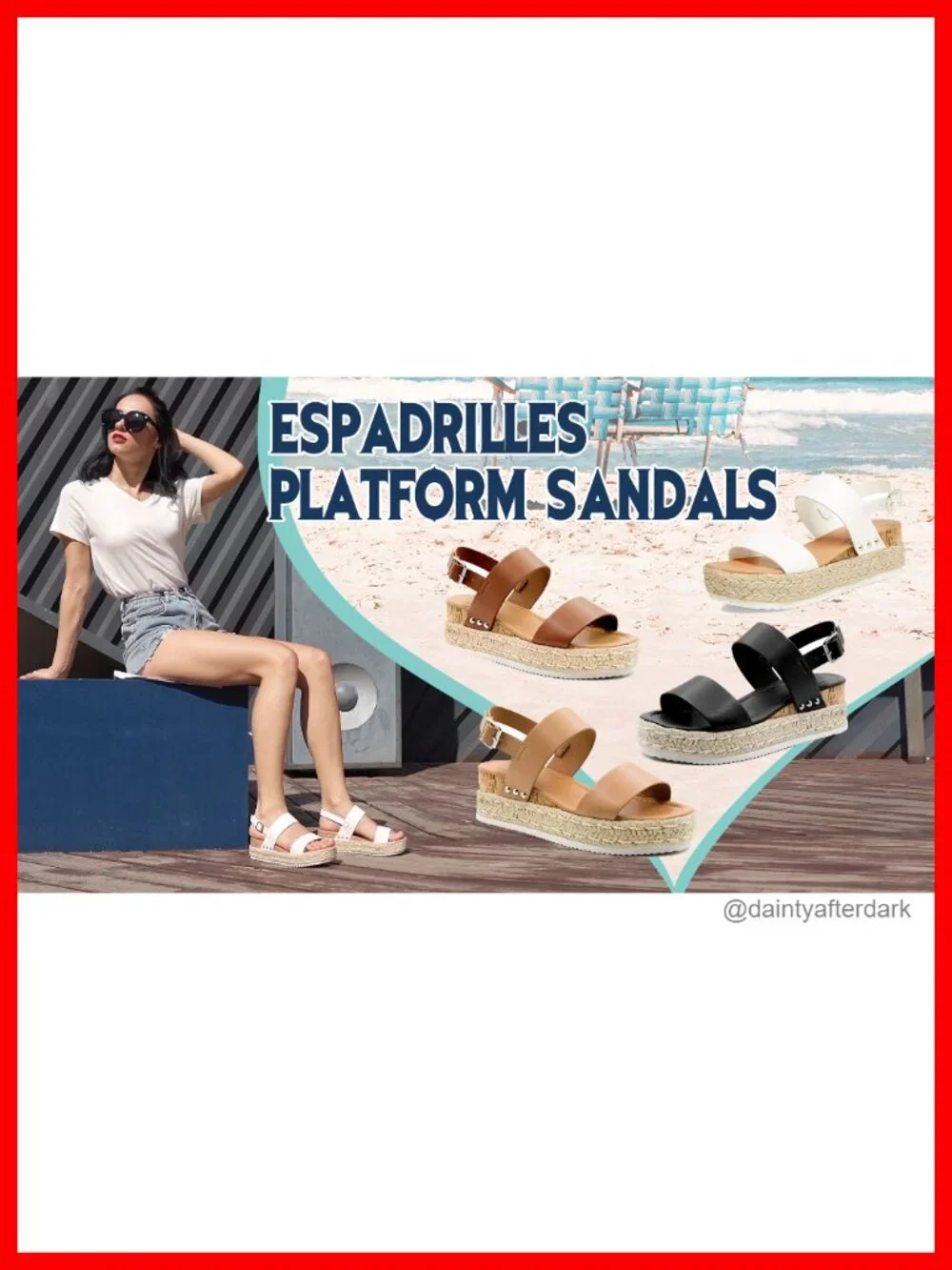 Espadrille Wedge Sandals Ankle Strap Buckle Open Toe Studded Platform